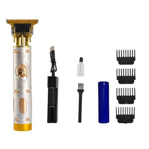 Tondeuse à cheveux électrique en plastique Tondeuse à cheveux professionnelle sans fil USB Tondeuse à barbe Coupe de cheveux Kit de toilettage Coupe de cheveux - Product Image 6