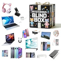 Boîte mystère numérique d'électronique 3C de luxe avancée 2, 100% surprise, casque de jeu, montre connectée, smartphone, tablette, cadeau de Noël