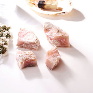 Opale rose naturelle en gros, pierre brute, cristal d'opale rose, spécimen minéral de guérison, pour la fabrication de bijoux DIY et la décoration intérieure - Product Image 3