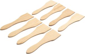 Espátula de Raclette de madera Raspadores de madera de haya lisos Seguro para sartenes Ideal para hornear Fondue de Raclette - Product Image 2