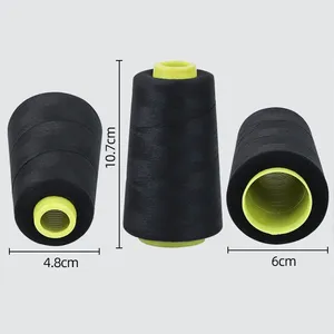 Hilo de Coser <span class=keywords><strong>402</strong></span>, 3000 Yardas por Bobina, Color Sólido Blanco y Negro, Hilo para Coser a Máquina, Accesorios para el Hogar - Product Image 5