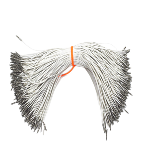 <span class=keywords><strong>Cordon</strong></span> élastique tressé en polyester <span class=keywords><strong>rond</strong></span> de 2 mm avec extrémité à barbillon métallique pour fermeture, longueur 10 cm - Product Image 6