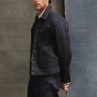 Veste en Jean à couture de printemps personnalisée, Streetwear Design surdimensionné boutonné en coton Vintage veste en Jean pour moi