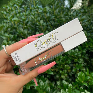 Tubos de aceite de labios de color negro, verde y plata, 7ml, botella de tubo de contenedor de manchas de brillo de labios, tintado, vacío, Adorable - Product Image 1