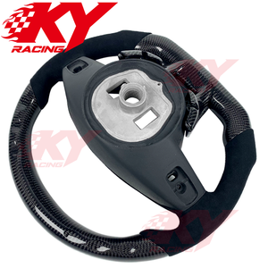 Volante Deportivo de Fibra de Carbono con LED Personalizado para W205 W222 GLA45 GLS E63 S GT S65 GLC43 C43 C63 SL550 AMG 2014-2018 - Product Image 3