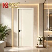 Portes intérieures modernes en bois massif composite MDF mélaminé polymère, isolation phonique, construction durable, garantie 1 an, pour salle à manger et appartement