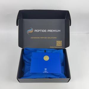 Boîte d'expédition noire haut de gamme avec couvercle intérieur imprimé sur mesure - Emballage de marque pour le commerce électronique et les cadeaux de luxe - Product Image 6