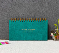 Libreta de Cuero Personalizada para Niñas y Mujeres, Mini Libreta Diaria, Mensual y Semanal, Planificador de Presupuesto, Cuaderno para Regalo