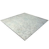 Custom Size Antique Mirror Glass Tiles for Wall Decor Vintage Style Decorative Mirror Sheets for Home Hotel Bar Interior Design