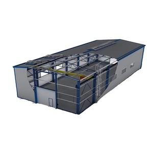 Cobertizos Modulares de Acero para Almacenes y Salas de Exhibición de Autos, Estructuras Prefabricadas de Acero para Estacionamientos, Diseño Moderno, Origen Shandong - Product Image 2