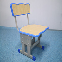 Bureau et chaise en bois portable, double chaise, meubles d'école, salle de classe pour enfants