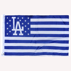 3x5 pies Venta caliente Nuevo 100% poliéster L.<span class=keywords><strong>A</strong></span>.Los Angeles Dodgers Flag - Product Image 1