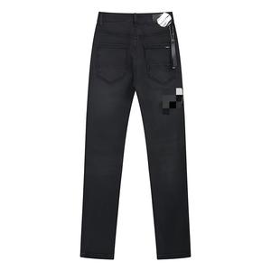 Jeans di Alta Qualità Marca Amiry, <span class=keywords><strong>Pantaloni</strong></span> da <span class=keywords><strong>Uomo</strong></span> di Lusso Y2K Hip Hop Streetwear Elasticizzati Effetto Strappato Autunno Inverno - Product Image 4