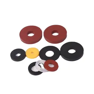 Different Size Type Nbr/Rubber Epdm/Silicone Round Food-Grade Flat Sealing Gasket