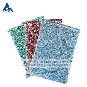 Éponge à récurer Amigo, lot de 3, pour le nettoyage de la cuisine, épaisse, haute densité, forme rectangulaire - Product Image 3