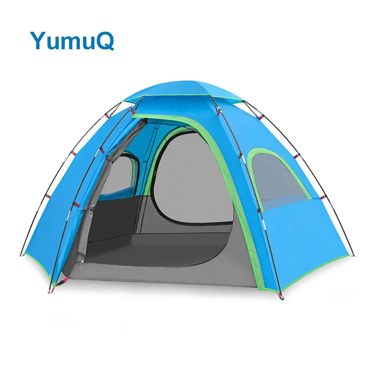YumuQ de alta calidad, automático instantáneo, automático, fácil de abrir, carpas plegables con dosel para acampar