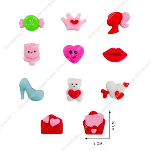 11 Estilos de Juguetes Elásticos en Forma de Corazón y Rosa, Decoración Festiva para Mostrar Amor, Corazones Lindos y Suaves, Mini Regalos para el Día de San Valentín, Juguetes para Apretar - Product Image 3
