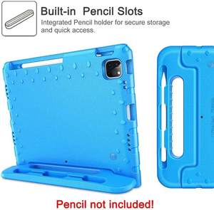 Funda HGD para Niños para iPad Pro 12.9 2021 o 2020 o 2018, Funda Ligera Ultra Delgada con Soporte, Antigolpes, con Asa - Product Image 3