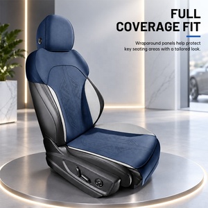 Coussin de siège de <span class=keywords><strong>voiture</strong></span> sur mesure pour Audi A4L, demi-entourant, respirant, protection de siège auto, accessoires intérieurs de <span class=keywords><strong>voiture</strong></span> 4 saisons - Product Image 4