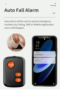 Mini traceur GPS GSM 4G SOS avec carte SIM pour enfants et personnes âgées, dispositif de suivi GPS espion avec surveillance vocale V51 - Product Image 6