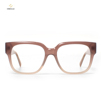 Monturas de Gafas Ópticas de Acetato - Diseño Ligero y Elegante para Uso Diario y Lectura, Estilo Retro Duradero