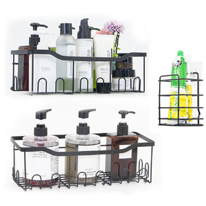 5 Pack Bathroom Kitchen Hardware Accessories Shower <strong>Shelves</strong> Rack Decoration From <strong>Uk</strong> Shower Accessories and Faucets - Product Image 4