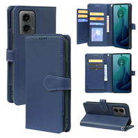 Étui de téléphone magnétique à rabat pour Motorola G32 G31 E14 E32 G Power 2024 G Stylus 2024 G Play 2024 G 5G 2025 avec porte-cartes