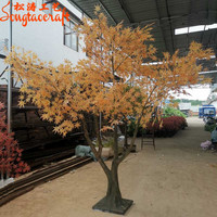 Arbre artificiel décoratif d'extérieur, 8.5 pieds, grande taille, en stock, style japonais, érable, vente en gros
