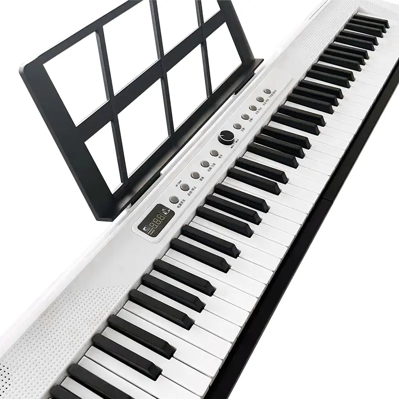 ABS Recorder Music Instrument 88 Weighted Piano USB-MIDI APP MIDI Piano Keyboard Controller Synthesizer With Pedal interface