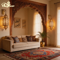 Lampe murale islamique personnalisée, décoration intérieure, mosquée, couloir, lumière LED murale