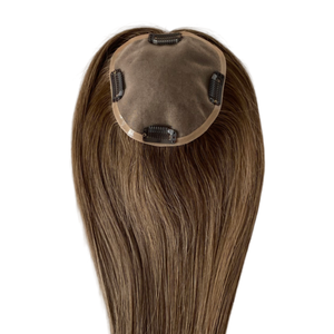 Topper mono 5*5 avec clips, 100% cheveux vierges pour femmes, vente flash - Product Image 6