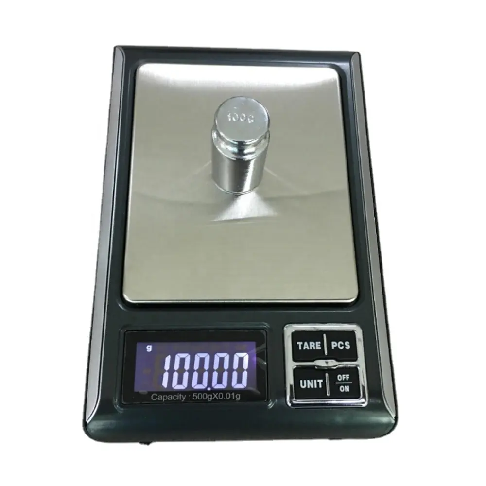 500g X 0.01 Gram Digital Pocket Scale Coin Unit TL Gram Electronic Jewelry Scale