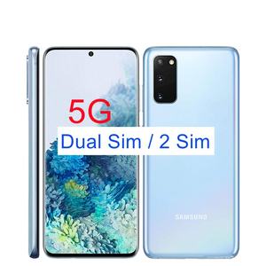 Para <span class=keywords><strong>Samsung</strong></span> para <span class=keywords><strong>Galaxy</strong></span> <span class=keywords><strong>S20</strong></span> 5G <span class=keywords><strong>Dual</strong></span> <span class=keywords><strong>Sim</strong></span> G9810 Global ROM 128GB RAM 12GB Octa Core Snapdragon 865 5G Chipset Original NFC Powered - Product Image 1
