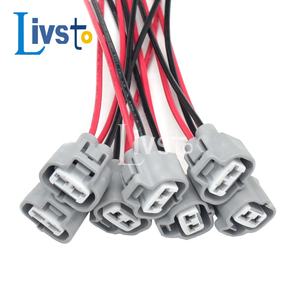 2-pins vrouwelijke auto-adapterconnector, zuiver koperen geleider, 600V, IP67 bescherming, waterdicht, voor elektronische auto-apparatuur - Product Image 5