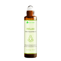 Roll on aux huiles essentielles-Soulagement des maux de tête, booster d'humeur et meilleur sommeil avec des bouteilles à rouleaux de 10ml
