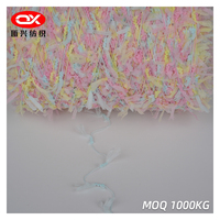 Three Pieces Soft & Lightweight Paper Ponytail Yarn for DIY Crafts 1000KG MOQ OEM/ODM Support Fancy Yarn Product Category