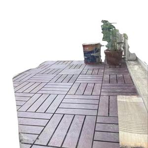 Carreaux de sol de salle de bain en plastique extérieur imbriqués pour terrasse arrière-cour - Product Image 4