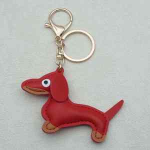 Porte-clés en métal chien teckel, pendentif mignon pour sac en cuir, décoration intérieure de voiture, cadeau pour amoureux des animaux, accessoire très prisé - Product Image 4