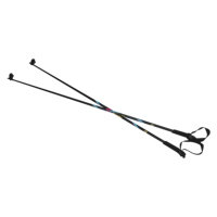 Bâtons de ski de fond réglables en fibre de carbone, tige durable, sangle de poignet, fourniture d'usine, OEM personnalisé
