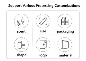 Phổ Biến Thời Trang 15Oz 25Oz 30Oz Borosilicate Trong Suốt Thơm Container Lọ Thủy Tinh Nến Với Quả Bóng Bằng Gỗ Nút Chai - Product Image 3