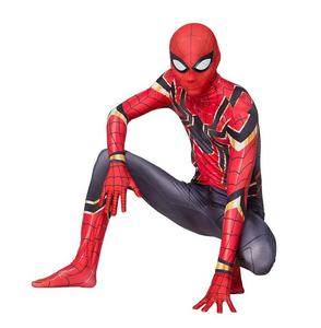 Disfraz de Iron Spider para niños, traje de superhéroe, mono, Halloween, fiesta de <span class=keywords><strong>carnaval</strong></span>, novedad - Product Image 3