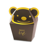 Boîtes alimentaires flottantes mignonnes avec Logo imprimé, emballage de boîte de cuisson pour biscuits et pâtisseries, boîte de craquelins