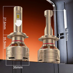 หลอด<span class=keywords><strong>ไฟ</strong></span>หน้า LED <span class=keywords><strong>E7</strong></span> gpne 200W 6000K สีขาวสว่างมากสำหรับ H4 H11 9004<span class=keywords><strong>ไฟ</strong></span>หน้ารถยนต์9005 - Product Image 1