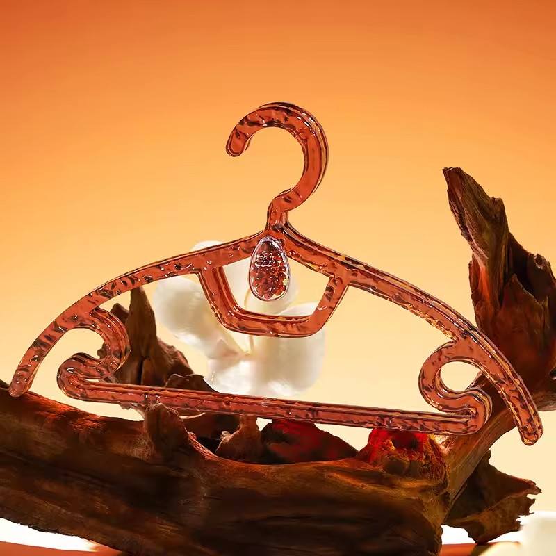 Color café ámbar (1 percha + 1 aromaterapia - 1 set).