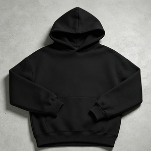 Custom French Terry Pullover Hoddie 400 450 500 600Gsm Heavyweight <strong>Hoodie</strong> 100 Cotton Box Cropped 450gsm Cotton Hoodies for Men - Product Image 3
