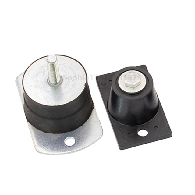 Factory Price Industrial Customized Black Generator Anti Vibration Rubber Engine Mount Shock Absorber Zinc-Plated Steel 40-90