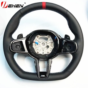 Nuevo Volante Deportivo de Fibra de Carbono Serie 1234 con Costuras Blancas Modificado para 24 CS Z4 G20 G22 3 para BMW. 24 Cs - Product Image 4