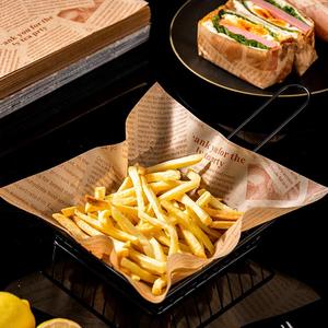 Biểu Tượng Tùy Chỉnh In Ấn Thực Phẩm Cấp Bánh Hamburger Deli Bao Bì Mỡ Bằng Chứng Nướng Gói Giấy Tráng Bột Giấy Không Thấm Mỡ Giấy - Product Image 5