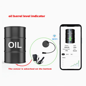 Hete Aanbieding LPG2412-ESP Magnetische Bodemgemonteerde Ultrasone Transducer Contactloze WiFi LPG Olie Brandstoftanks Gasfles Niveaumeter - Product Image 4