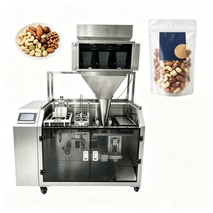 Machine d'emballage entièrement automatique pour sachets à fermeture éclair, Doypack, sachets préformés pour café en grains, céréales, aliments, machine d'emballage de sachets préformés - Product Image 1